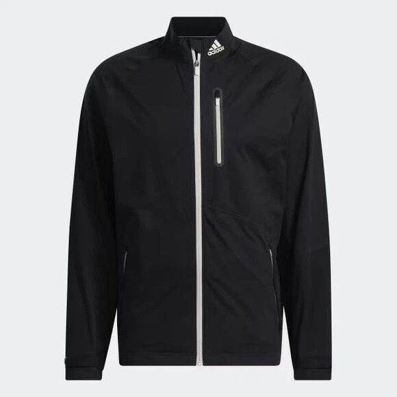 Adidas Golf Rain.RDY Jacket Waterproof Light Weight Comfort Men's Medium HN4128 - Picture 11 of 11
